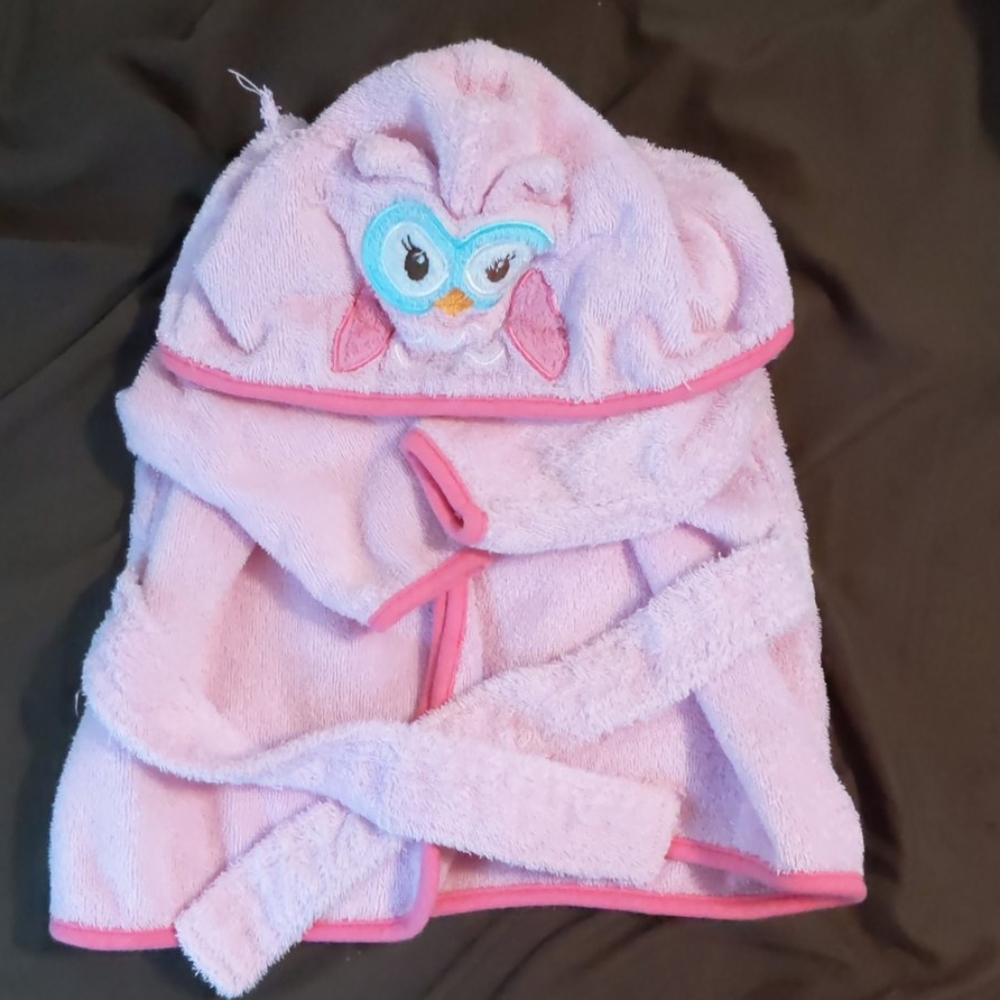 Baby Girl Bathrobe